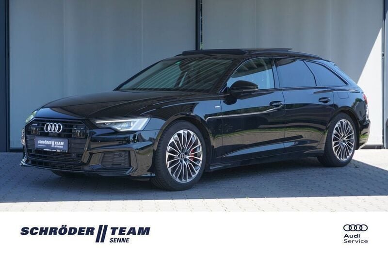 Schwarz Gebraucht 2021 Audi A6 S-Line Kombi | 37.990 € (Guter Preis) - Bild 1/4
