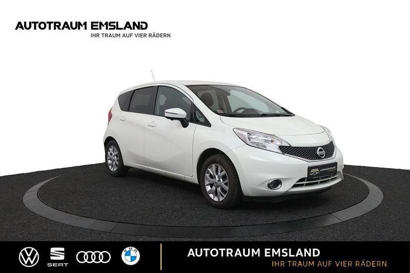 Gebraucht Nissan Note Acenta 80 PS (58 kW) 2015 Weiß Kleinwagen