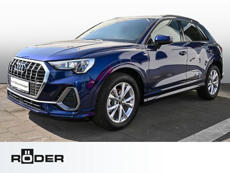 Blau Gebraucht 2024 Audi Q3 S-Line SUV | 39.990 € (Guter Preis) - Bild 1/4