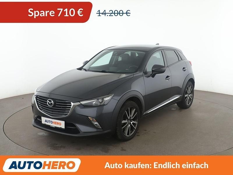 Grau Gebraucht 2016 Mazda CX-3 Sports-Line SUV | 13.490 € (Fairer Preis) - Bild 1/3