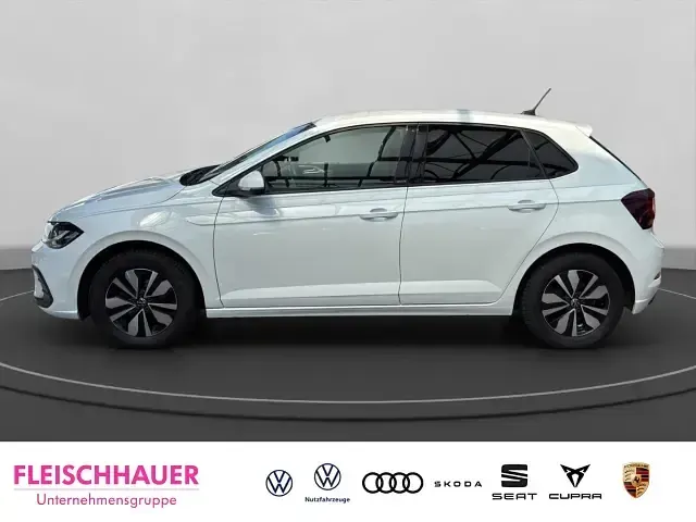 Gebraucht VW Polo Move 95 PS (69 kW) 2023 Weiss Kleinwagen