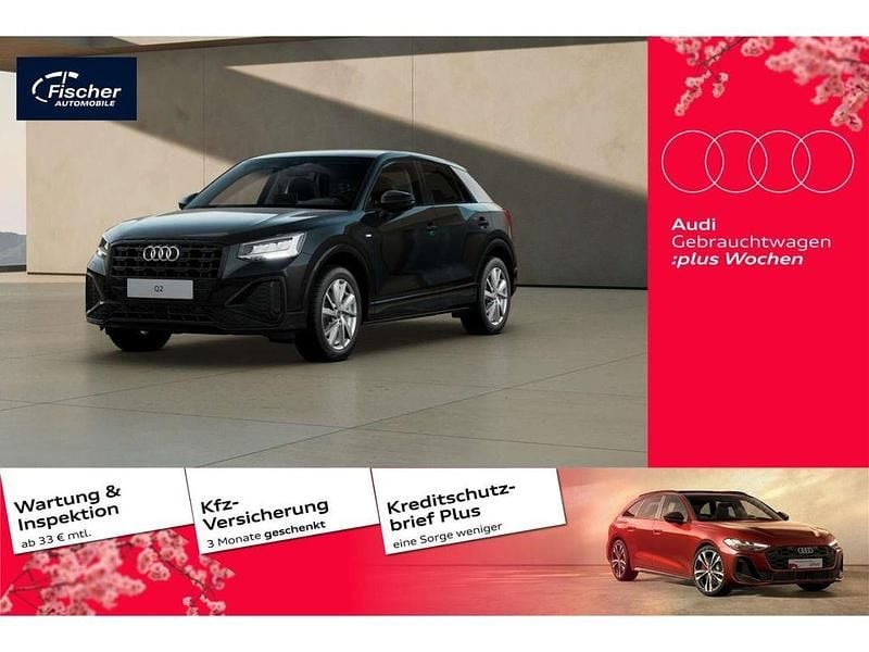 Gebraucht Audi Q2 S-Line 150 PS (110 kW) 2025 Mythosschwarz metallic SUV