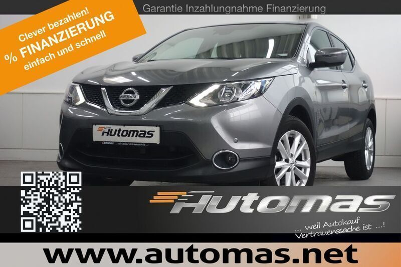 Grau Gebraucht 2015 Nissan Qashqai Visia SUV | 12.890 € (Fairer Preis) - Bild 1/4