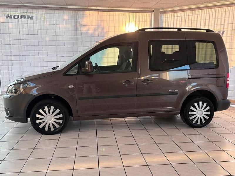 Gebraucht VW Caddy 102 PS (75 kW) 2014 Toffeebraun metallic Van / Kleinbus