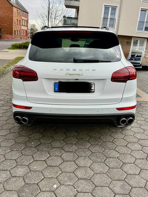 Gebraucht Porsche Cayenne S E-Hybrid Platinum Edition 416 PS (305 kW) 2017 Weiß SUV