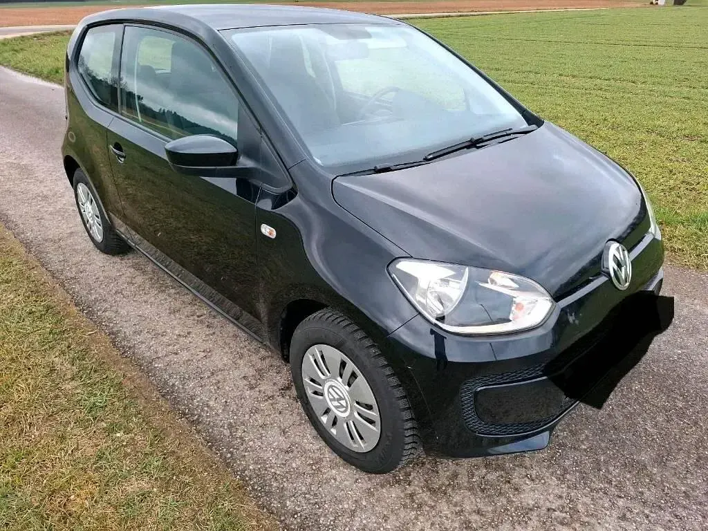 Usado VW up! 60 CV (44 kW) 2012 Negro Utilitario