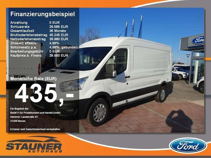 Frostweiß Neu 2025 Ford Transit Trend Van / Kleinbus | 39.980 € (Teuer) - Bild 1/4