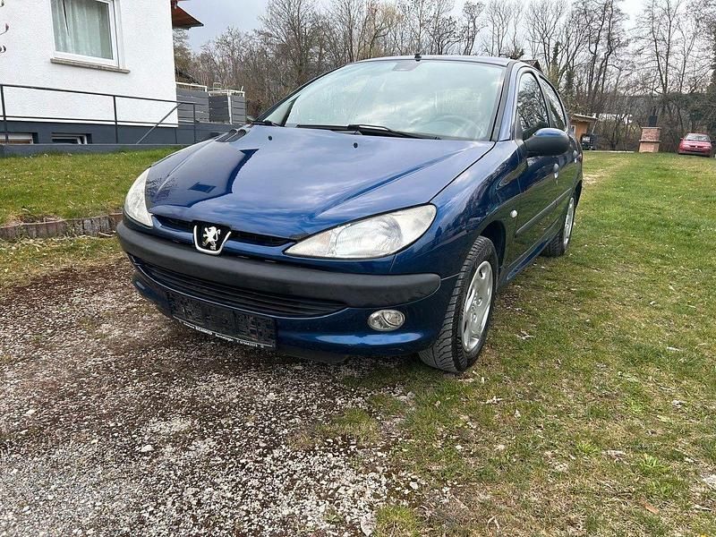 Gebraucht Peugeot 206 60 PS (44 kW) 2000 Blau Limousine