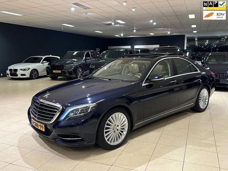 Blau Gebraucht 2013 Mercedes S350 Exclusive Limousine | 27.450 € (Fairer Preis) - Bild 1/4