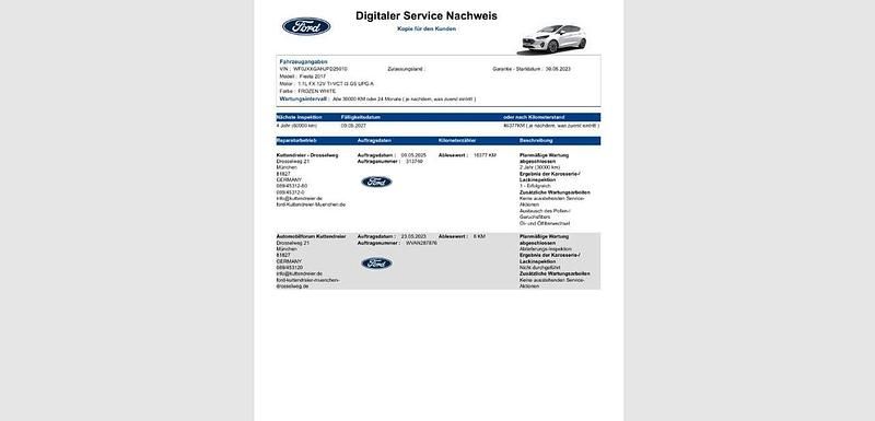 Gebraucht Ford Fiesta Titanium 75 PS (55 kW) 2023 Frostweiß Kleinwagen