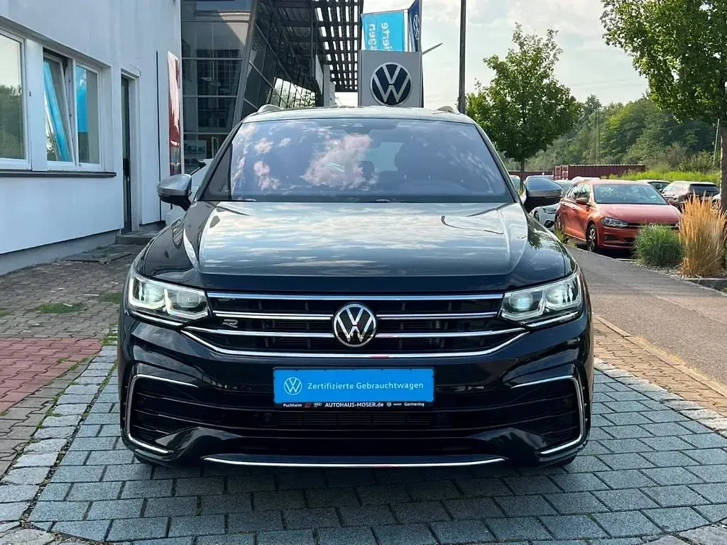 Gebraucht VW Tiguan Allspace R-line 190 PS (139 kW) 2023 Schwarz SUV