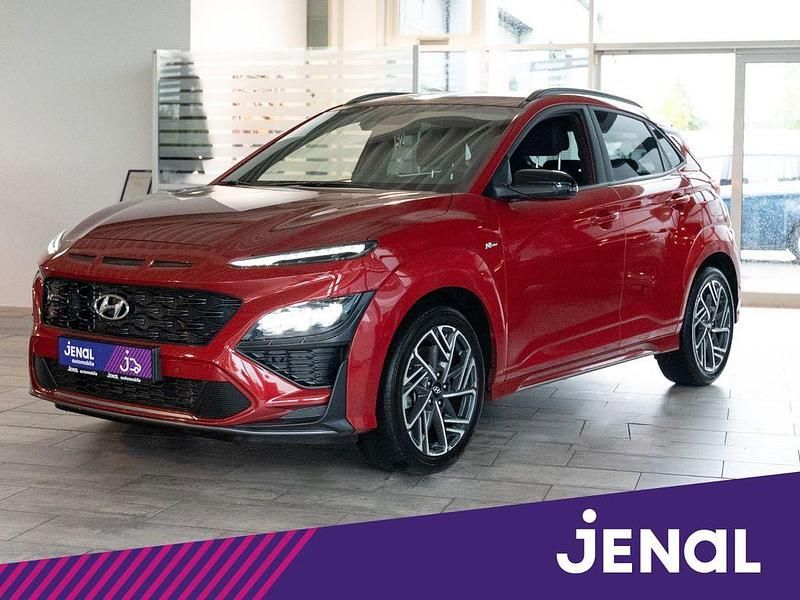Pulse red Gebraucht 2023 Hyundai Kona N Line SUV | 25.580 € (Fairer Preis) - Bild 1/4