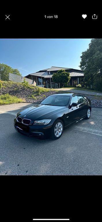 Schwarz Gebraucht 2009 BMW 318 M Sport Limousine | 5.299 € (Guter Preis) - Bild 1/4