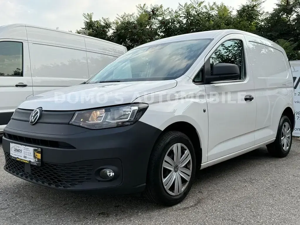 Gebraucht VW Caddy 122 PS (89 kW) 2021 Weiß Van / Kleinbus