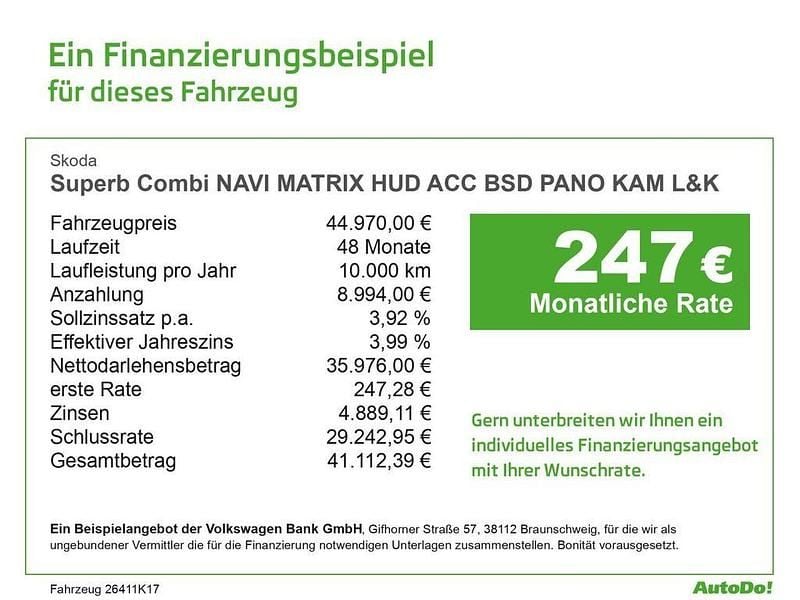 Gebraucht Skoda Superb LAURIN & KLEMENT 265 PS (194 kW) 2025 Ebonyschwarz metallic (metallic) Kombi