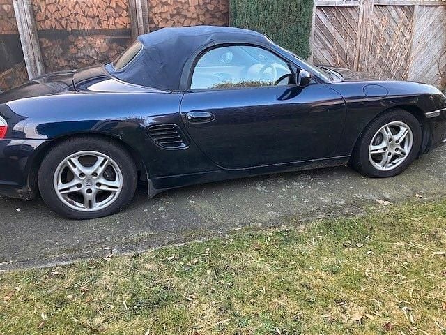 Gebraucht Porsche 986 Boxster 228 PS (167 kW) 2004 Blau Cabrio