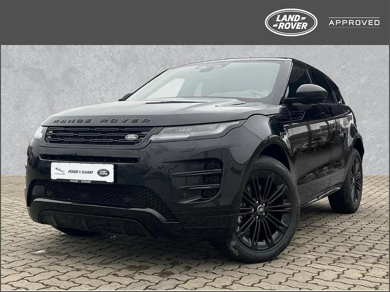 Schwarz Gebraucht 2024 Land Rover Range Rover evoque SE Dynamic SUV | 47.650 € (Fairer Preis) - Bild 1/4