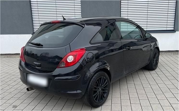 Gebraucht Opel Corsa 90 PS (66 kW) 2010 Schwarz Kleinwagen
