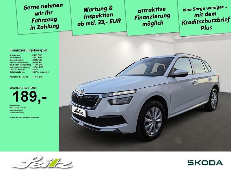 Weiß Gebraucht 2021 Skoda Kamiq Ambition SUV | 17.910 € (Guter Preis) - Bild 1/3