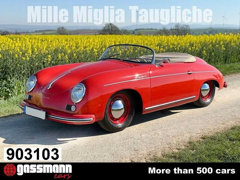 Rot Gebraucht 1955 Porsche 356 Cabrio | 359.000 € - Bild 1/4