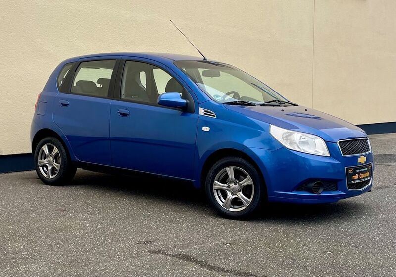 Blau Gebraucht 2008 Chevrolet Aveo LS Kleinwagen | 3.190 € (Fairer Preis) - Bild 1/4