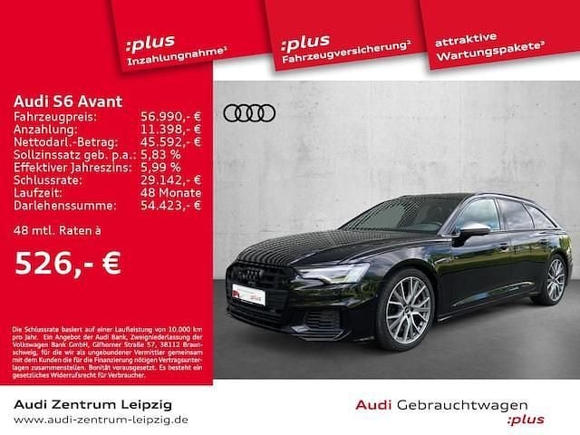 Gebraucht Audi S6 Ambiente 344 PS (253 kW) 2022 Mythosschwarz metallic Kombi