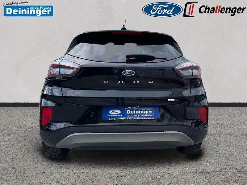 Gebraucht Ford Puma Titanium 125 PS (91 kW) 2022 Obsidianschwarz SUV
