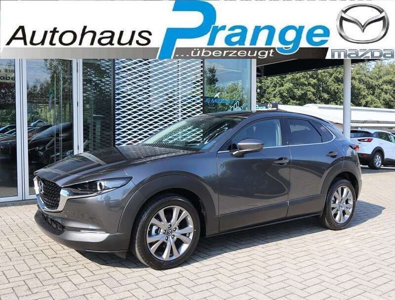 Machine gray Neu 2025 Mazda CX-30 Exclusive-Line SUV | 32.485 € - Bild 1/4
