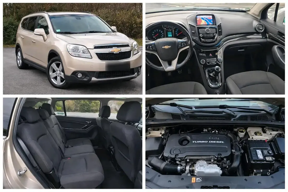 Gebraucht Chevrolet Orlando 130 PS (95 kW) 2012 Gold Van / Kleinbus