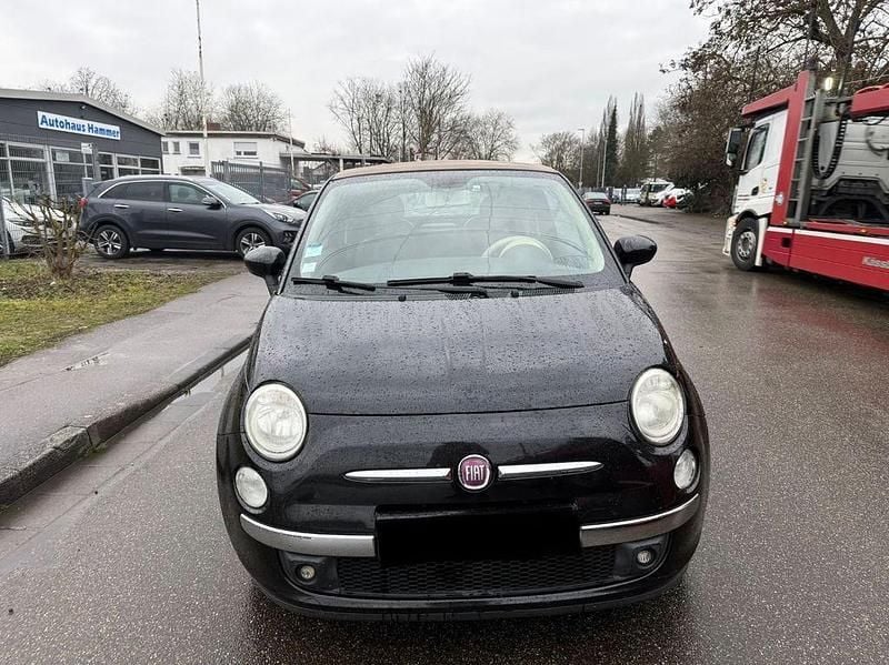 Gebraucht Fiat 500 Lounge 69 PS (50 kW) 2011 Schwarz Cabrio