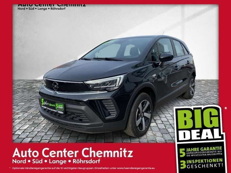 Diamant schwarz Gebraucht 2022 Opel Crossland Edition SUV | 13.907 € (Superpreis) - Bild 1/4