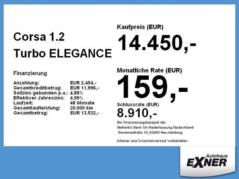 Gebraucht Opel Corsa Elegance 101 PS (74 kW) 2023 Weiss Kleinwagen