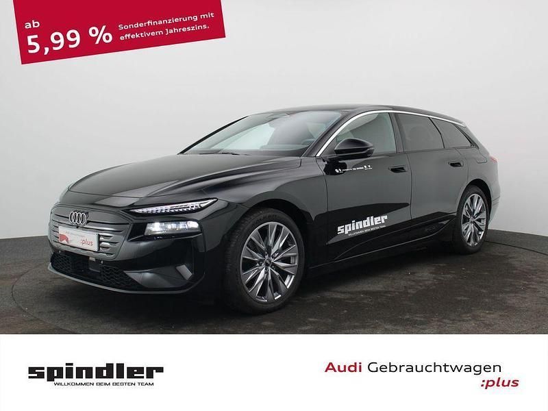 Mythosschwarz metallic Gebraucht 2025 Audi A6 e-tron Ambiente Kombi | 52.980 € (Superpreis) - Bild 1/4