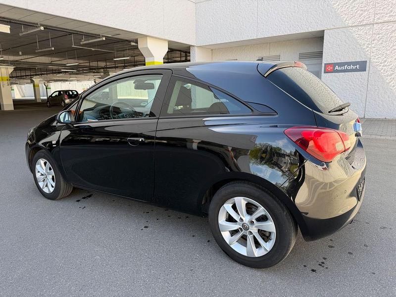 Gebraucht Opel Corsa Active 101 PS (74 kW) 2017 Schwarz Kleinwagen