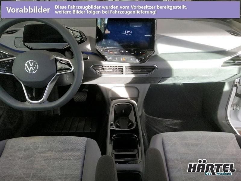 Gebraucht VW ID.3 Pure 110 kW (150 PS) 2022 Gletscherweiss (white), metallic Kleinwagen