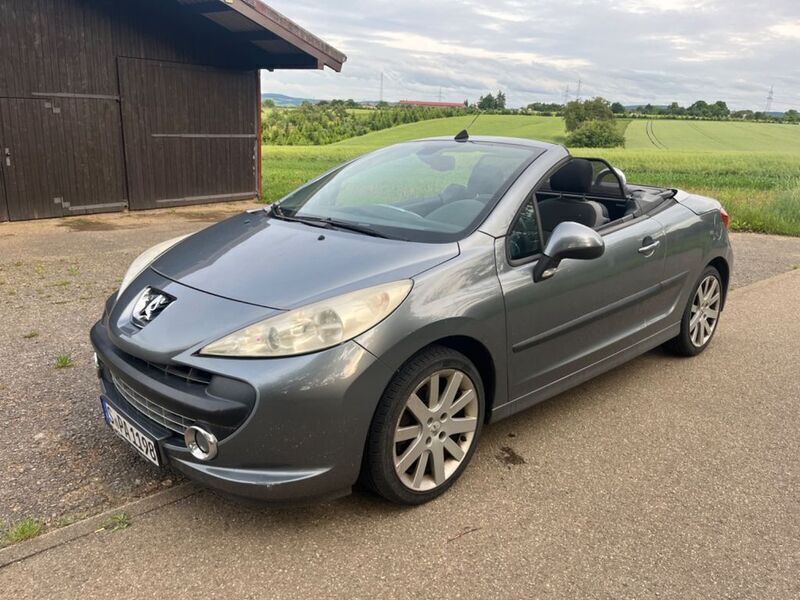 Grau Gebraucht 2007 Peugeot 207 CC Sport Cabrio | 1.500 € (Superpreis) - Bild 1/4