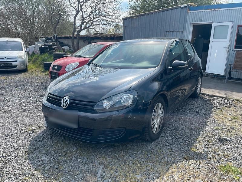 Gebraucht VW Golf VI 110 PS (80 kW) 2009 Schwarz Kleinwagen