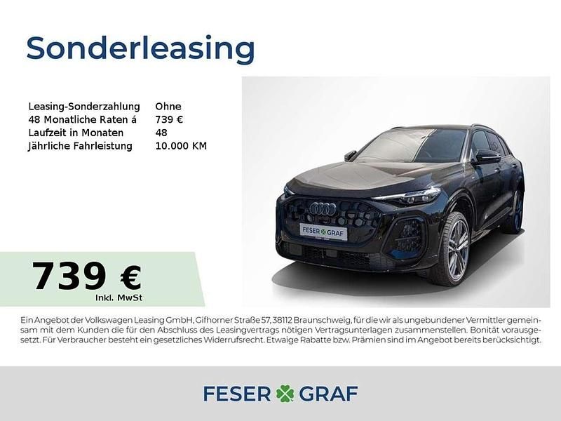 Mythosschwarz metallic Gebraucht 2025 Audi Q5 Ambiente SUV | 71.990 € (Fairer Preis) - Bild 1/3