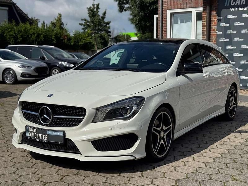 Calcitweiss/zirrusweiss Gebraucht 2016 Mercedes CLA200 AMG Kombi | 17.440 € (Fairer Preis) - Bild 1/4