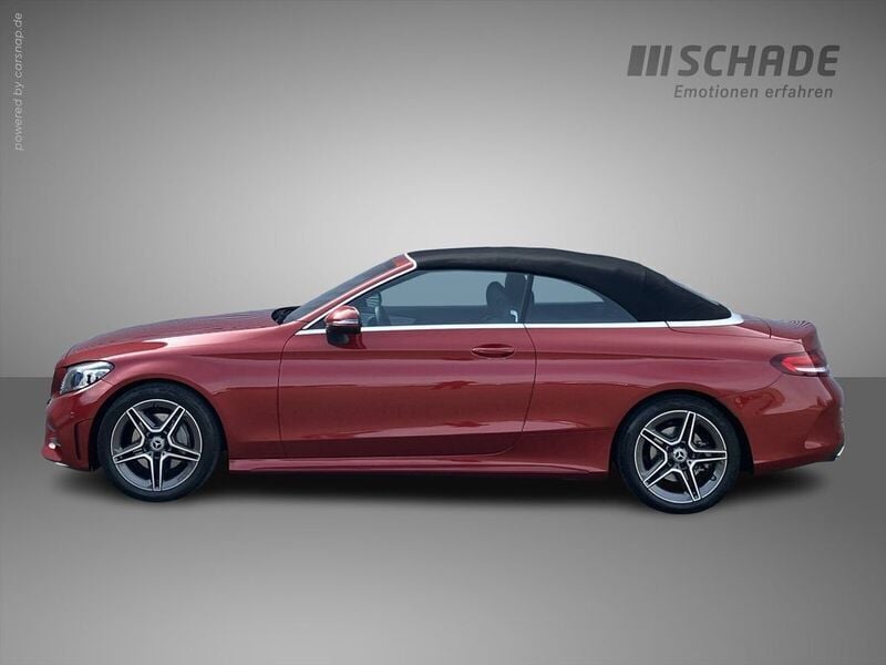 Gebraucht Mercedes C200 AMG line 184 PS (135 kW) 2021 Rot Cabrio