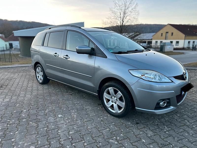 Grau Gebraucht 2009 Mazda 5 Active Plus Van / Kleinbus | 2.300 € (Superpreis) - Bild 1/4