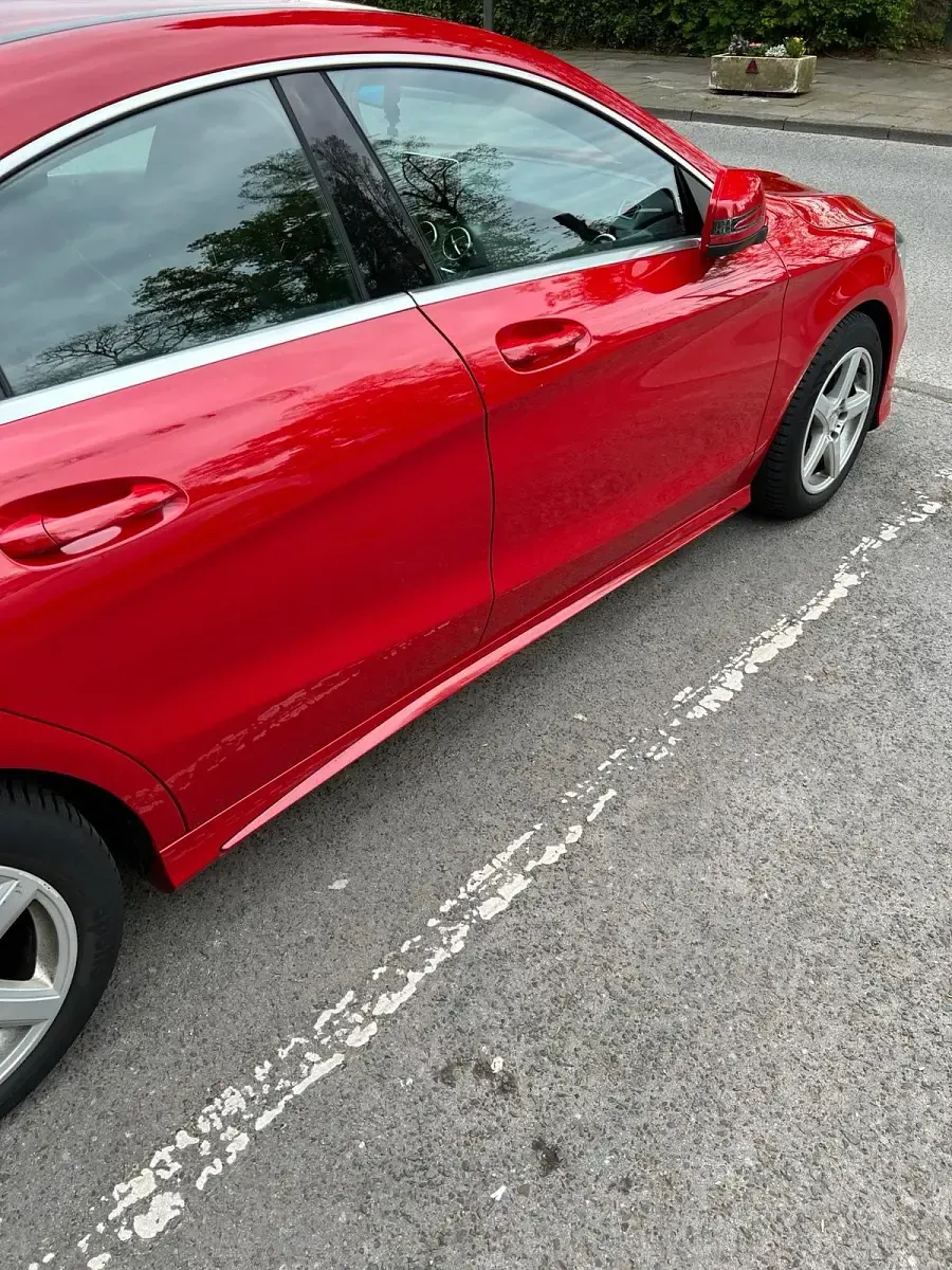 Gebraucht Mercedes CLA200 AMG line 156 PS (114 kW) 2015 Rot Coupé