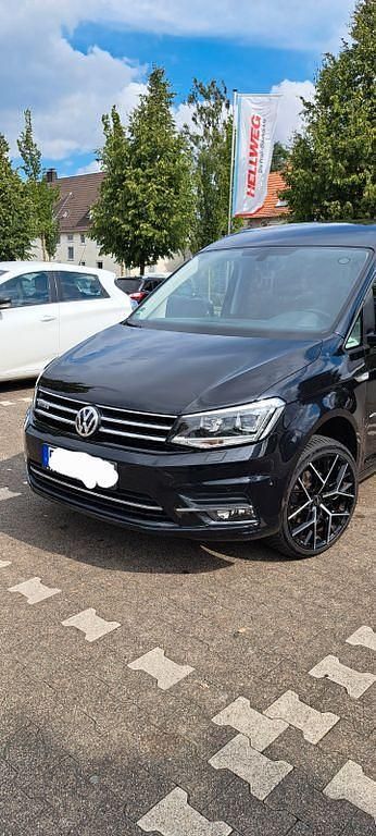 Schwarz Gebraucht 2016 VW Caddy Highline Van / Kleinbus | 12.500 € (Fairer Preis) - Bild 1/4