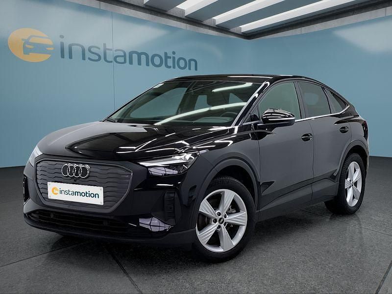 Gebraucht Audi Q4 Sportback e-tron 125 kW (170 PS) 2023 Schwarz SUV