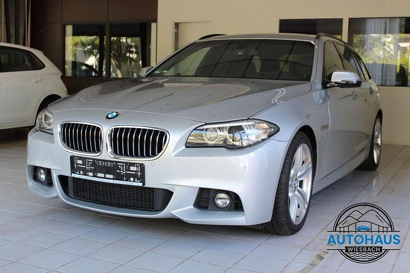 Silber Gebraucht 2016 BMW 525 M Sport Kombi | 15.800 € (Guter Preis) - Bild 1/4