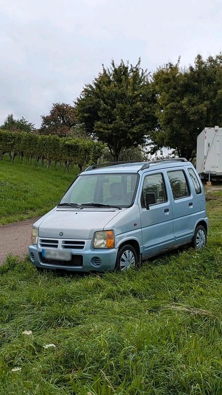 Gebraucht Suzuki Wagon R+ 65 PS (47 kW) 1998 Blau Van