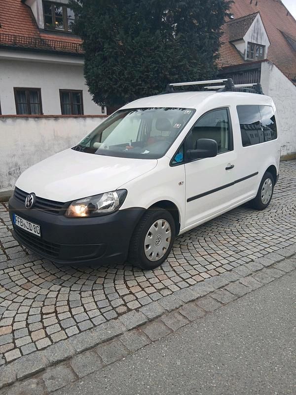Gebraucht VW Caddy 75 PS (55 kW) 2014 Weiß Van / Kleinbus