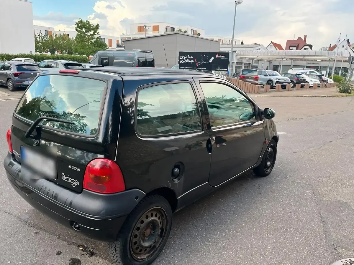 Gebraucht Renault Twingo 67 PS (49 kW) 2001 Schwarz Kleinwagen