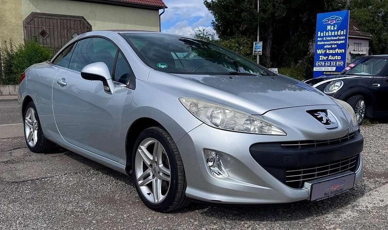 Silber Gebraucht 2010 Peugeot 308 CC Premium Cabrio | 2.499 € (Superpreis) - Bild 1/4