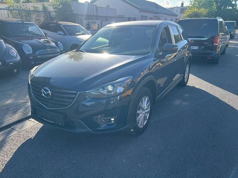 Mitternachtsblau metallic Gebraucht 2016 Mazda CX-5 Exclusive-Line SUV | 7.999 € (Fairer Preis) - Bild 1/4